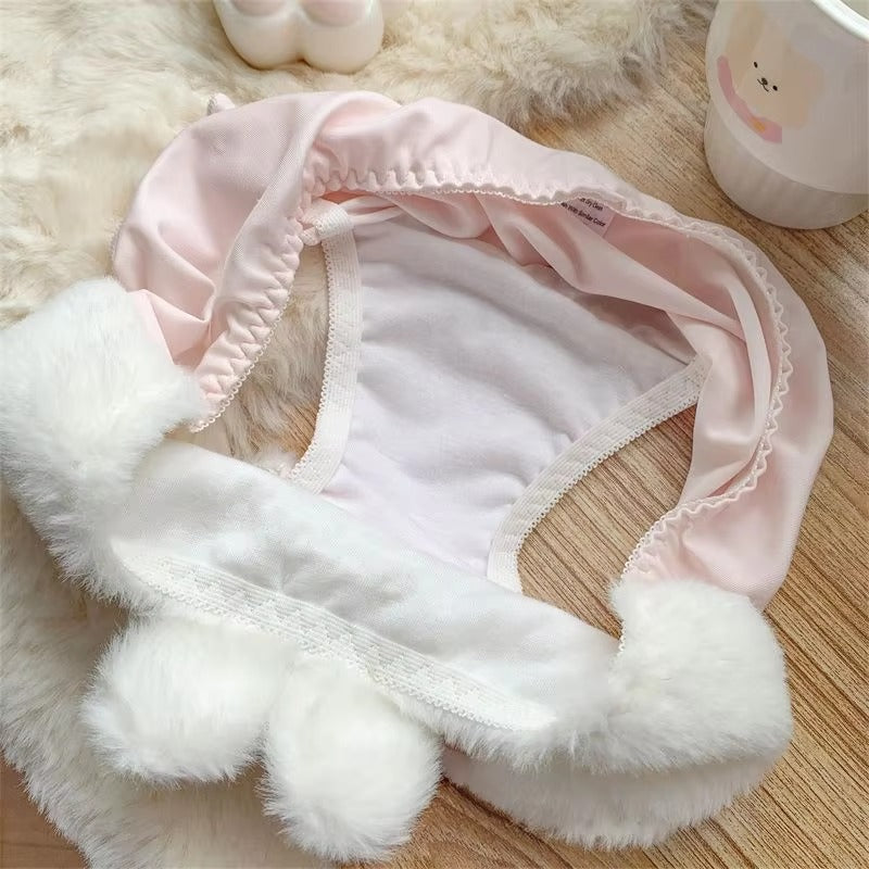 Japanese cartoon rabbit underwear Bra & Panty Set